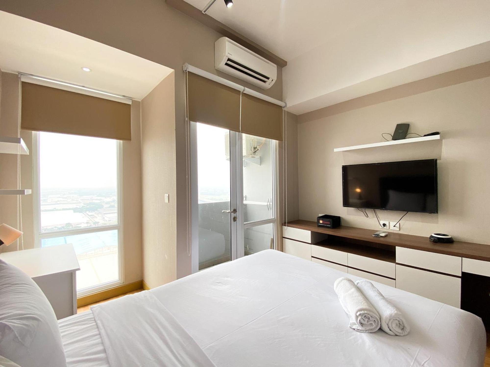 Warm And Cozy Studio At Vasanta Innopark Apartment By Travelio Cikarang Eksteriør bilde