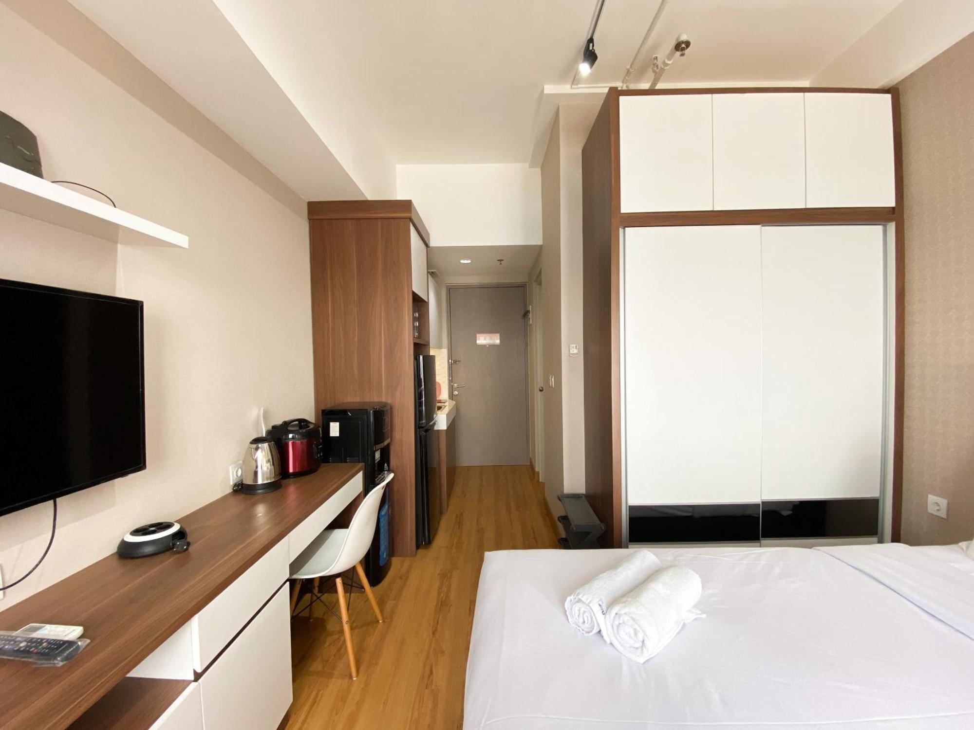 Warm And Cozy Studio At Vasanta Innopark Apartment By Travelio Cikarang Eksteriør bilde